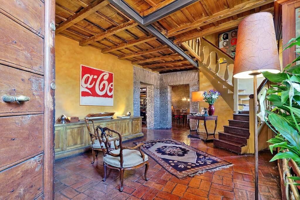 Spectacular Luxury Flat In Trastevere Rome Buitenkant foto