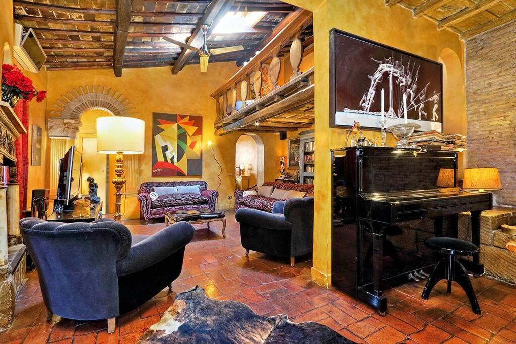 Spectacular Luxury Flat In Trastevere Rome Buitenkant foto