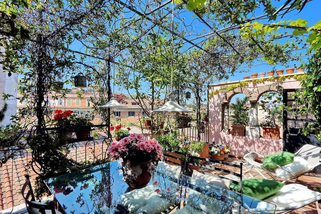 Spectacular Luxury Flat In Trastevere Rome Buitenkant foto