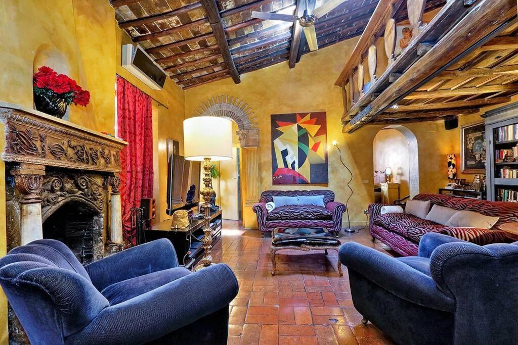 Spectacular Luxury Flat In Trastevere Rome Buitenkant foto